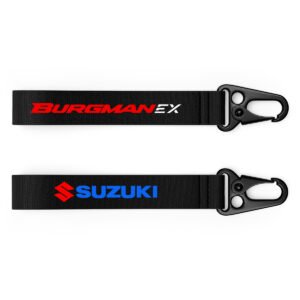 Suzuki Burgman EX Keychain Tag